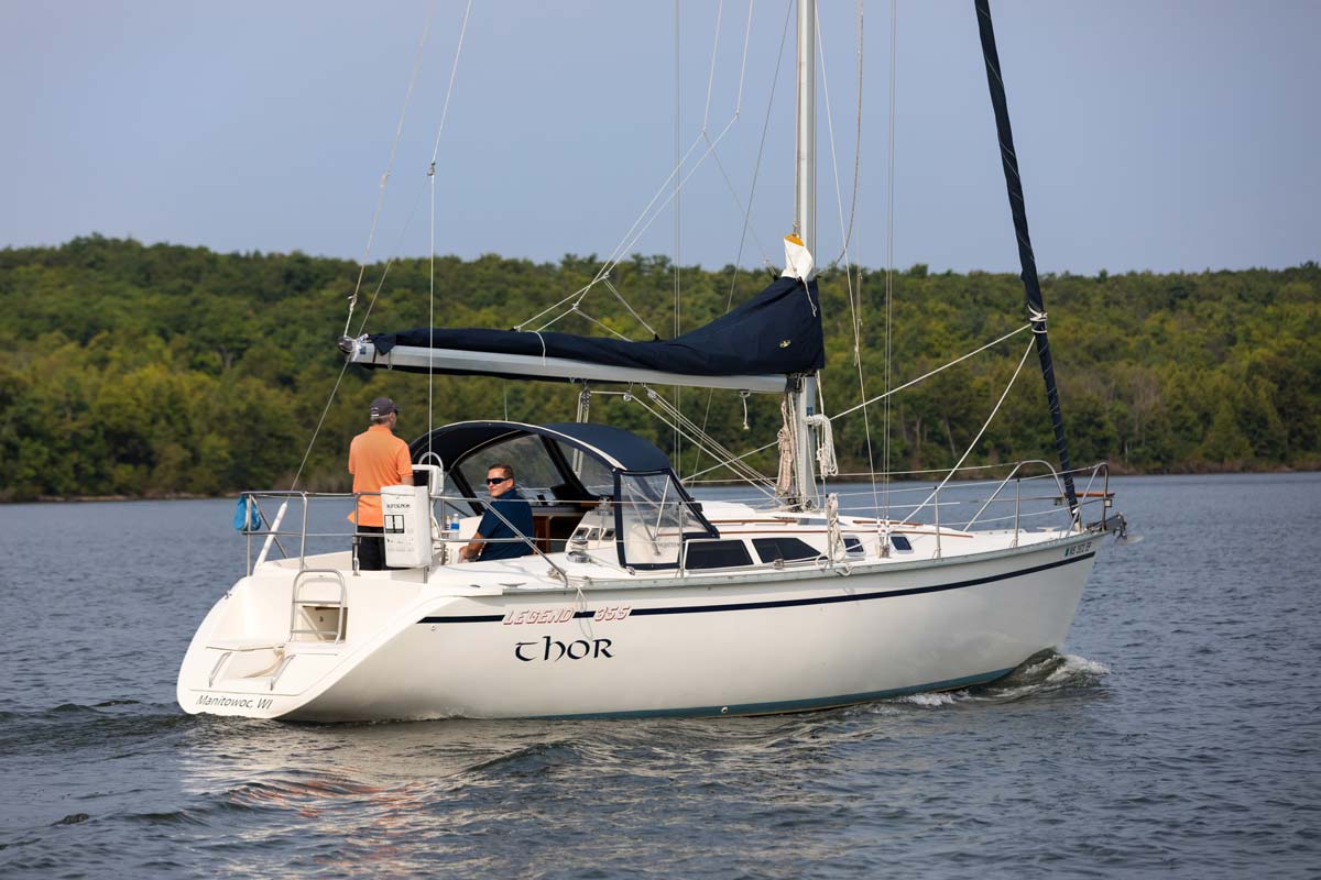 SimpleSail Charter Sailboat Hunter 35.5 Thor